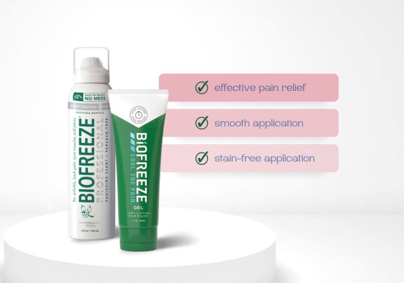 Biofreeze pros and cons